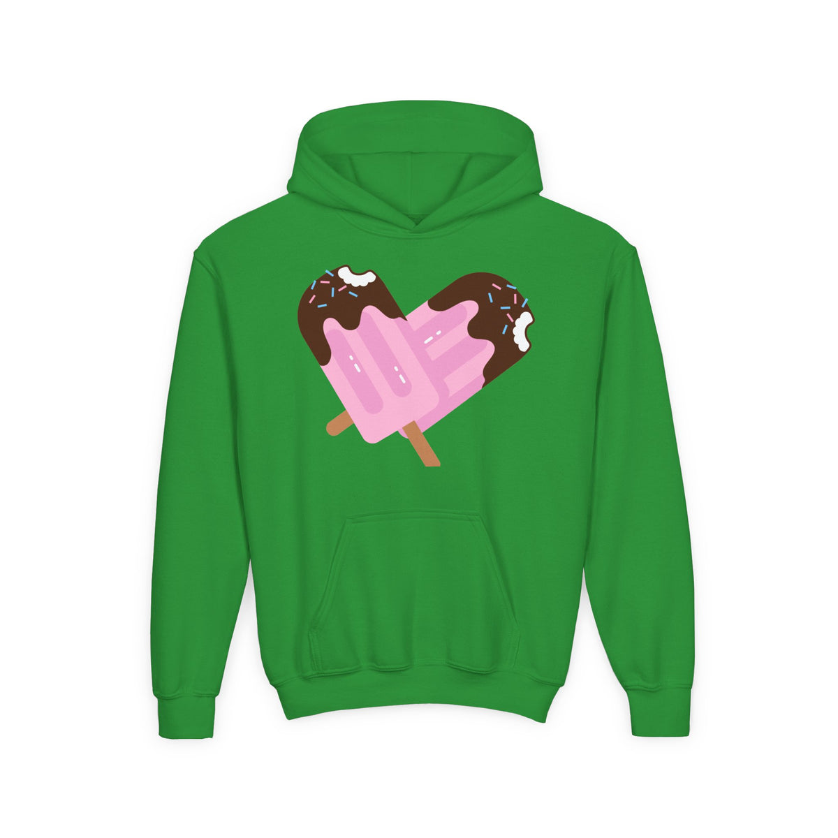 Youth Ice Cream Popsicle Graphic Hoodie