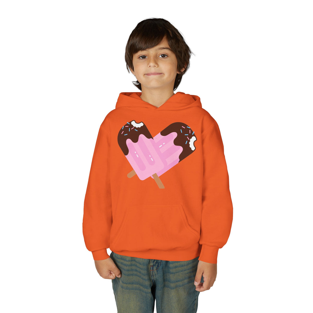 Youth Ice Cream Popsicle Graphic Hoodie