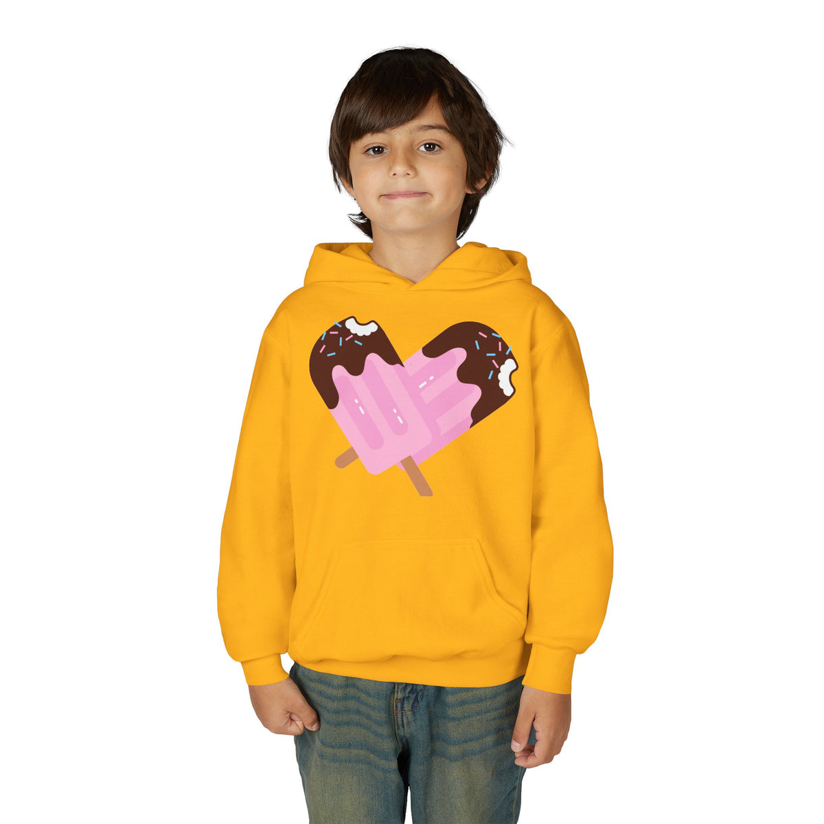 Youth Ice Cream Popsicle Graphic Hoodie