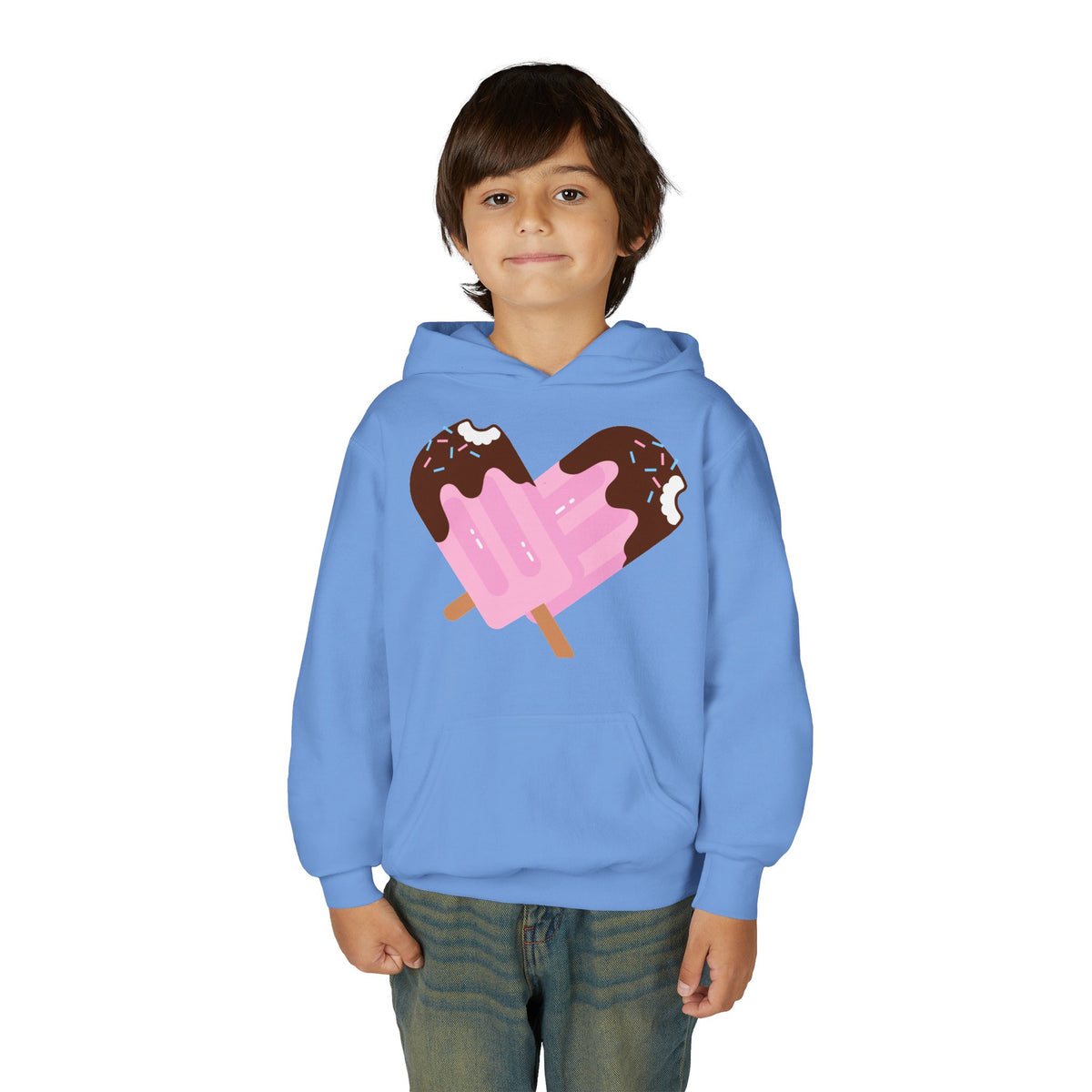 Youth Ice Cream Popsicle Graphic Hoodie