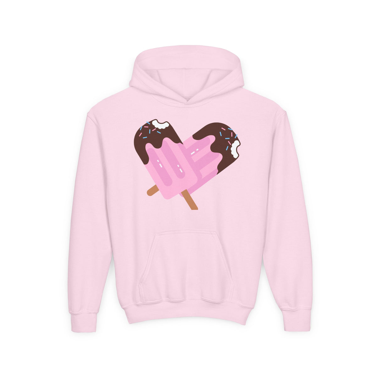 Youth Ice Cream Popsicle Graphic Hoodie