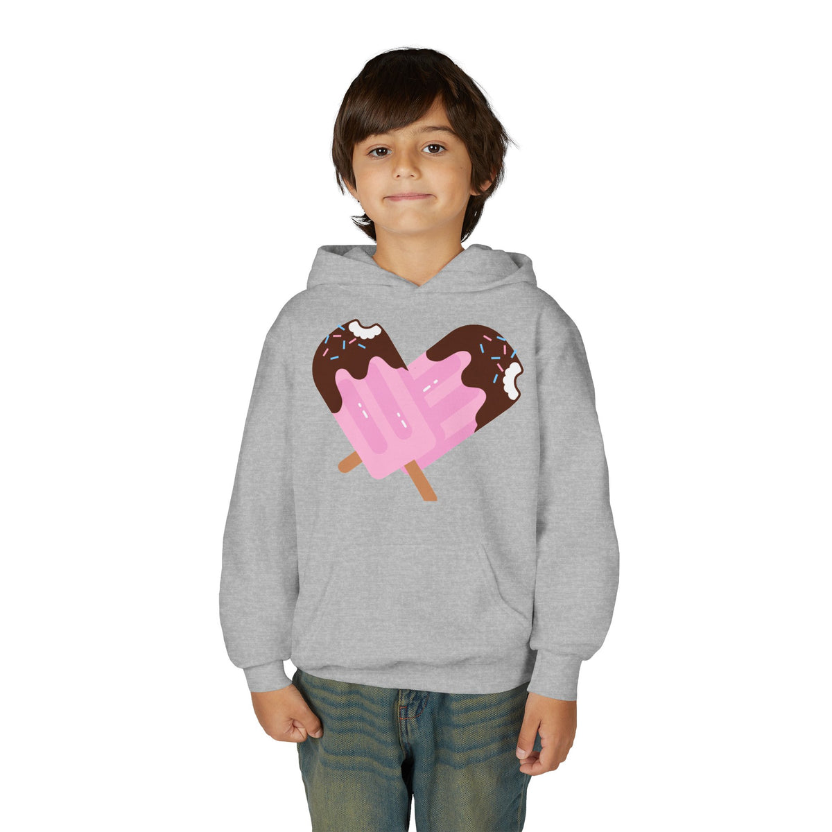 Youth Ice Cream Popsicle Graphic Hoodie