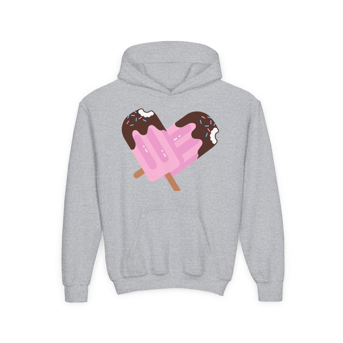 Youth Ice Cream Popsicle Graphic Hoodie