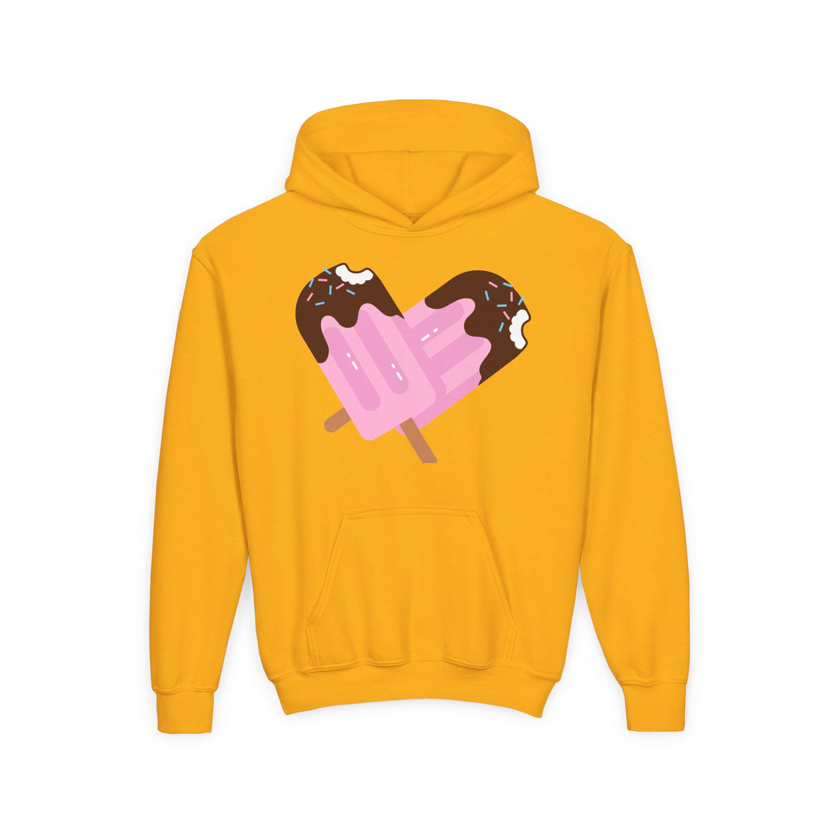 Youth Ice Cream Popsicle Graphic Hoodie
