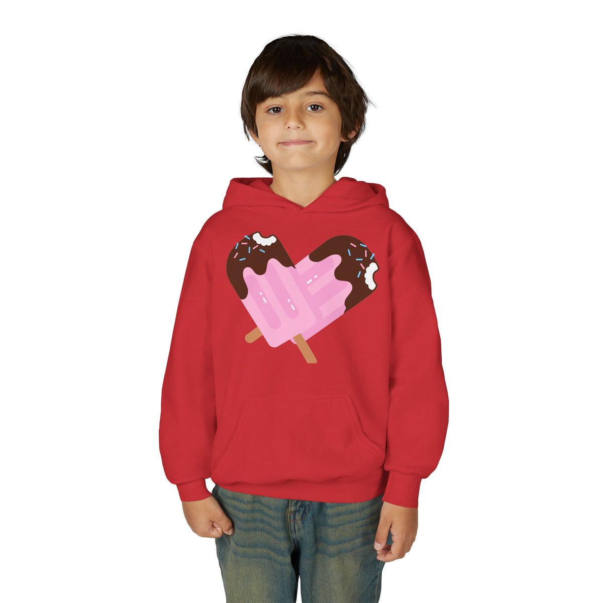 Youth Ice Cream Popsicle Graphic Hoodie