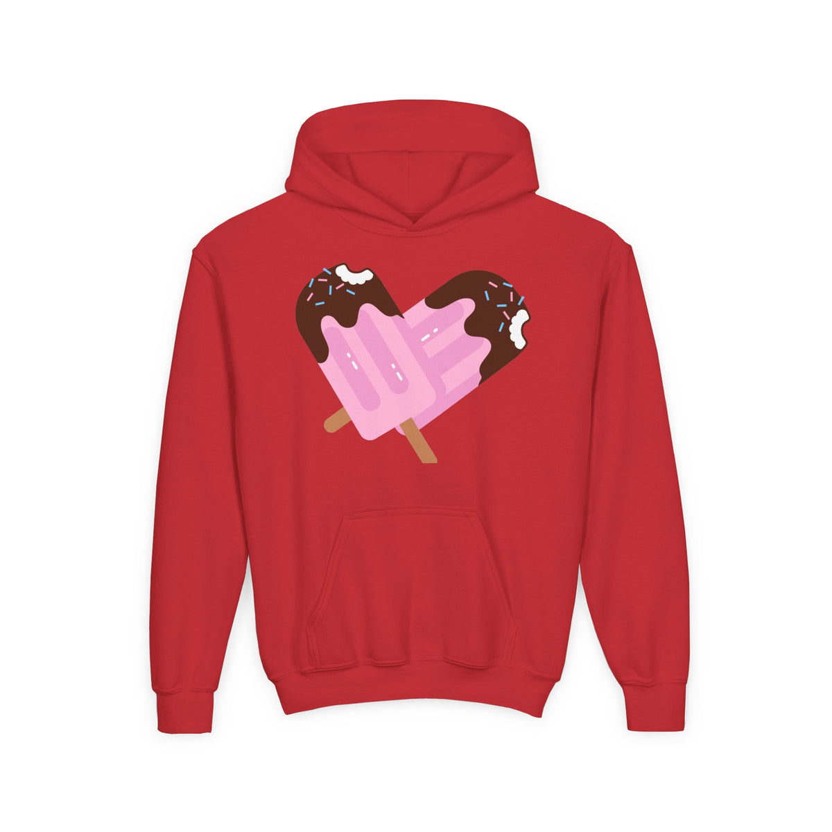 Youth Ice Cream Popsicle Graphic Hoodie